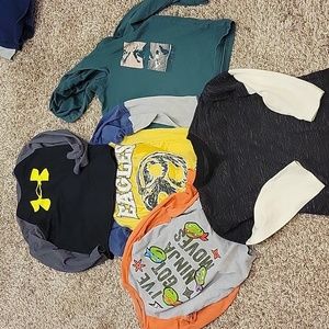 Lot of boy's long sleeve shirts